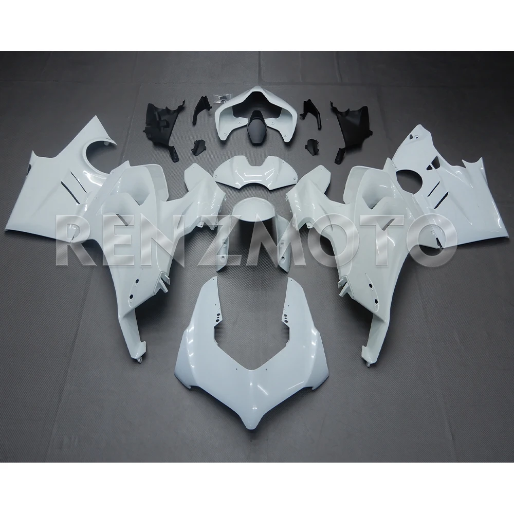 Motorcycle Fairing Set In Stock For Ducati Panigale V4 V4S 2022-2024 Unpainted Fairing Bodywork Components Pack