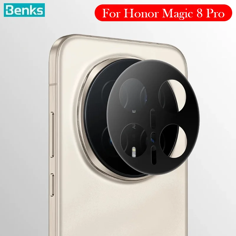 

Benks Camera Protection For Honor Magic 8 Pro Lens Protective Glass for HONOR MAGIC 8 PRO Full Cover Glass