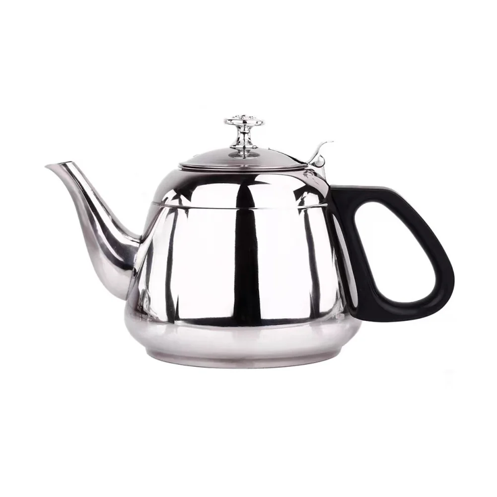

Kettle Tea Stainless Steel Teapot 1.2L/1.5L/2L Stove Metal Coffee Pot Pot For Hotboiling Pots Gas Induction Home Camping