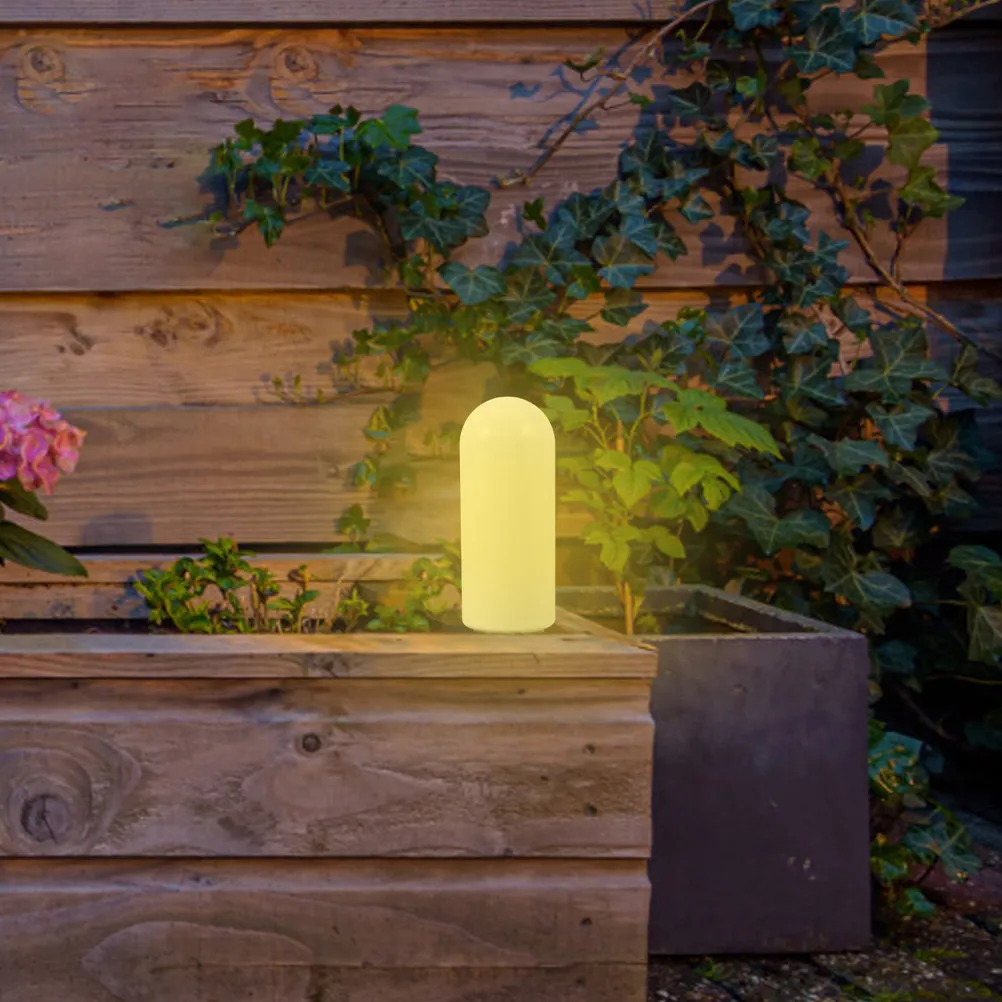 2Pcs Waterproof Acrylic Lampshade Replacement Outdoor Lamp Shade Cover for Garden Porch Patio Globe Lights Garden Lampshade