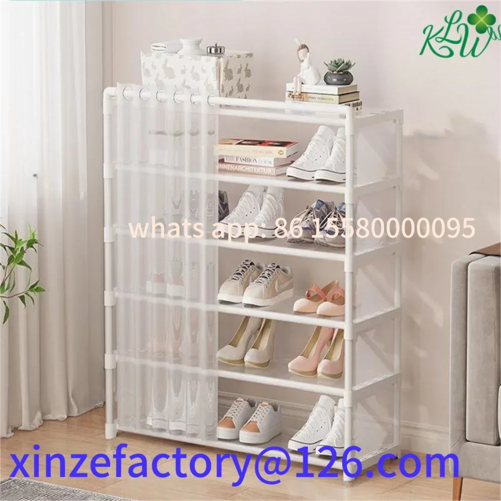 

Многофункциональная пылезащитная полка для обуви с 6/7/8 ярусами, органайзер для хранения обуви в доме, многослойная пылезащитная конструкция