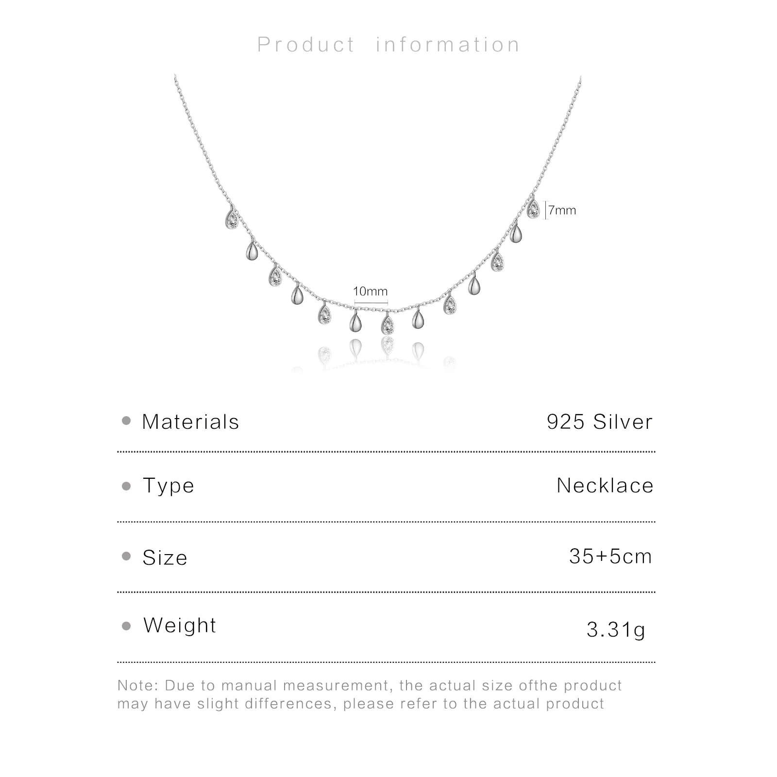 ANDYWEN 925 Sterling Silver Gold Ovals Charm Zircon CZ Choker Chain Necklace 35 Plus 5cm Extend 2021 Party Luxury Jewelry