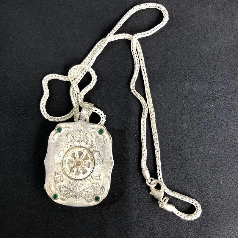 2026Vintage Collectible Zodiac Guardian Buddha Pendant, Thousand-Hand Guanyin Amulet Necklace For Men Women Birth Year Jewelry