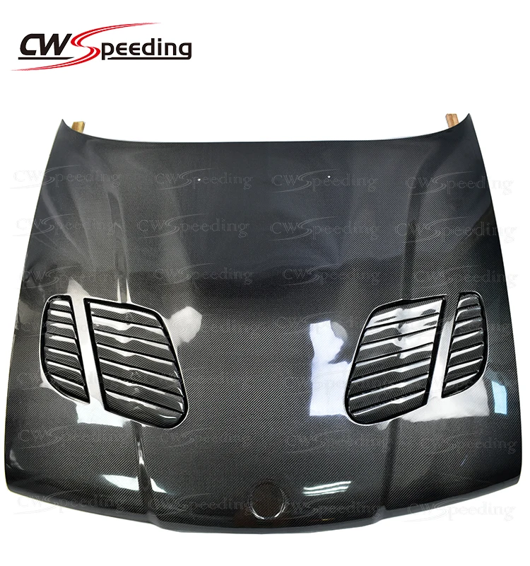 

GTR STYLE CARBON FIBER ENGINE COVER HOOD BONNET for BMW 5 SERIES E34 BODY KIT