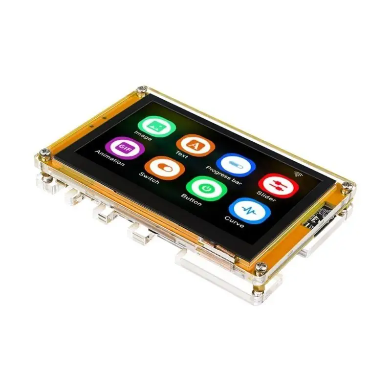 

652F для 4,3-дюймового цветного дисплея. Прозрачный акриловый кронштейн.