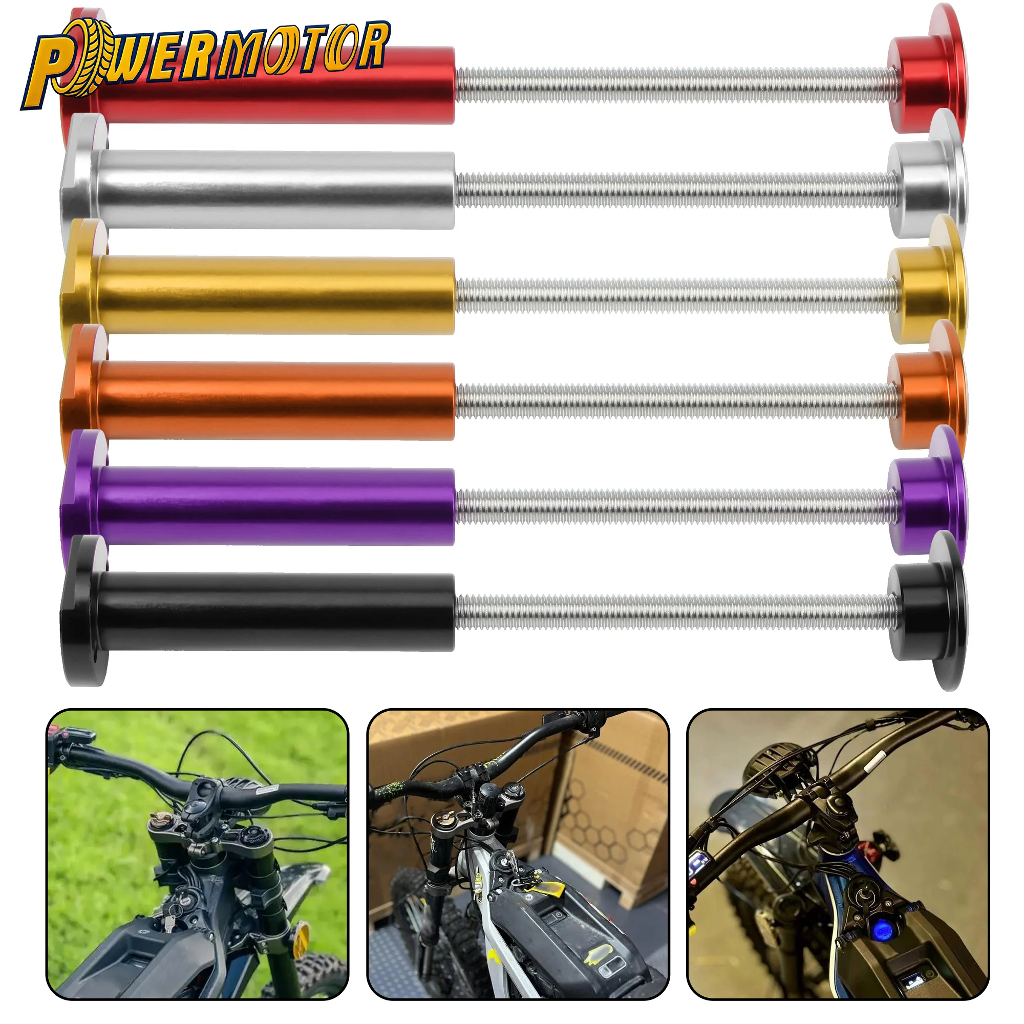 

Electric Motorcycle Stem Lock For SURRON Sur‑Ron Light Bee X Segway Talaria 2018‑2025 E-bike DirtBike Front Fork Steering Col