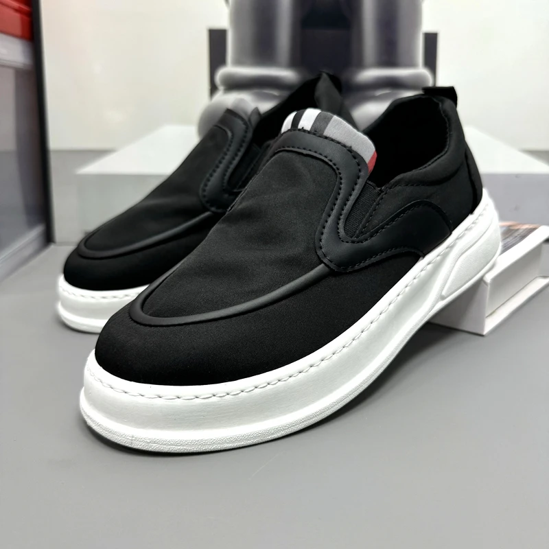 

High Quality Men's Loafers Fashion Flat Comfortable Driving Shoe Lightweight Slip on Casual Men's Canvas Shoes Zapatillas Hombre