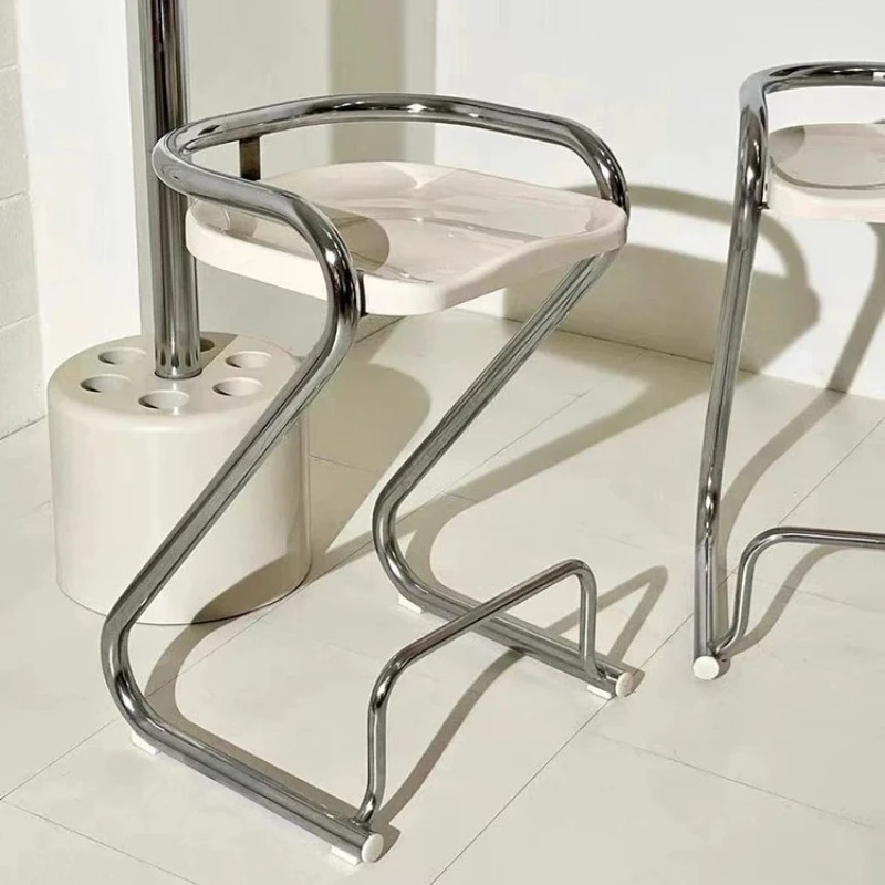 Metal Minimalist Bar Chair Lightweight Designer Restaurants Design Bar Chair Barstool Ergonomic Banqueta Alta Cozinha Furniture