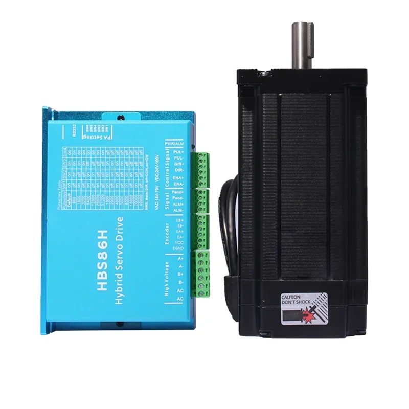2026 hot sale 86HSE8.5N + DL86/HBS86H closed-loop stepper motor 86 hybrid closed-loop stepper motor driver