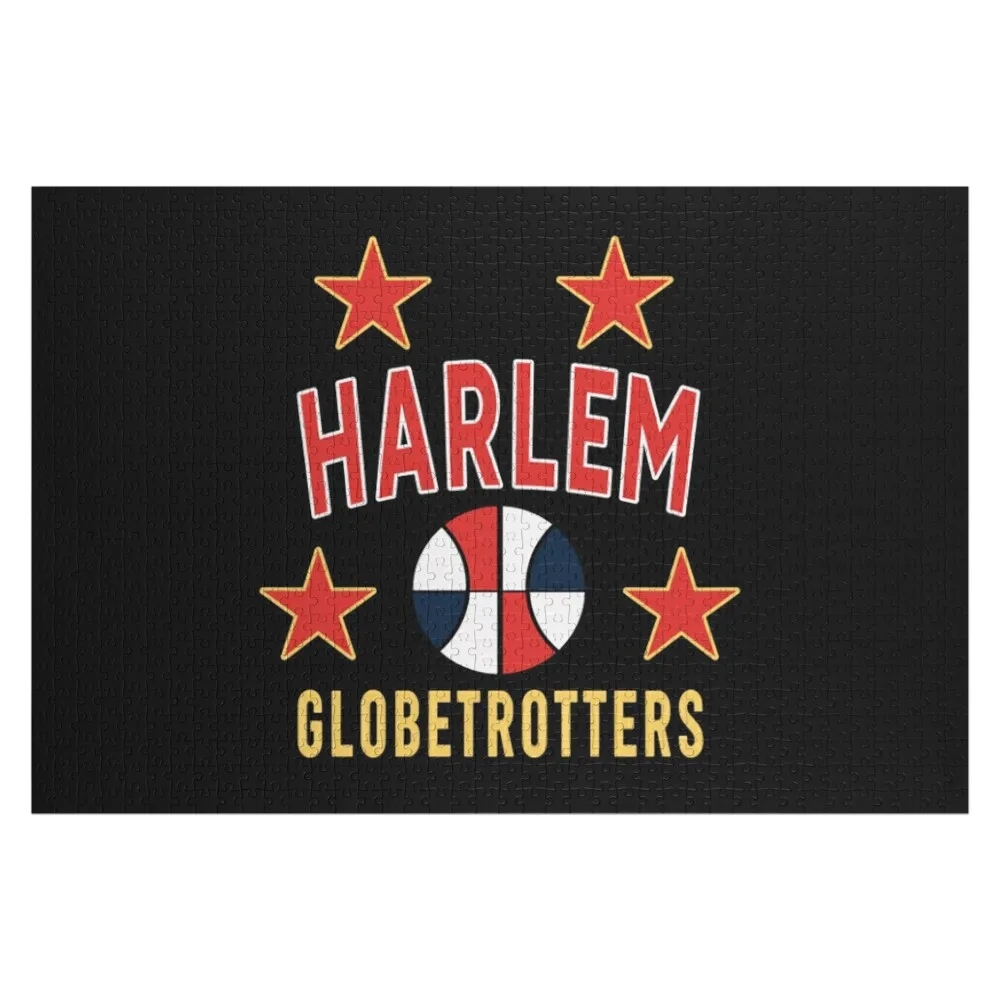 

Harlem Globetrotters T-ShirtGo Trotters! (full color) Jigsaw Puzzle Custom Personalized Kids Gifts Game Children Puzzle