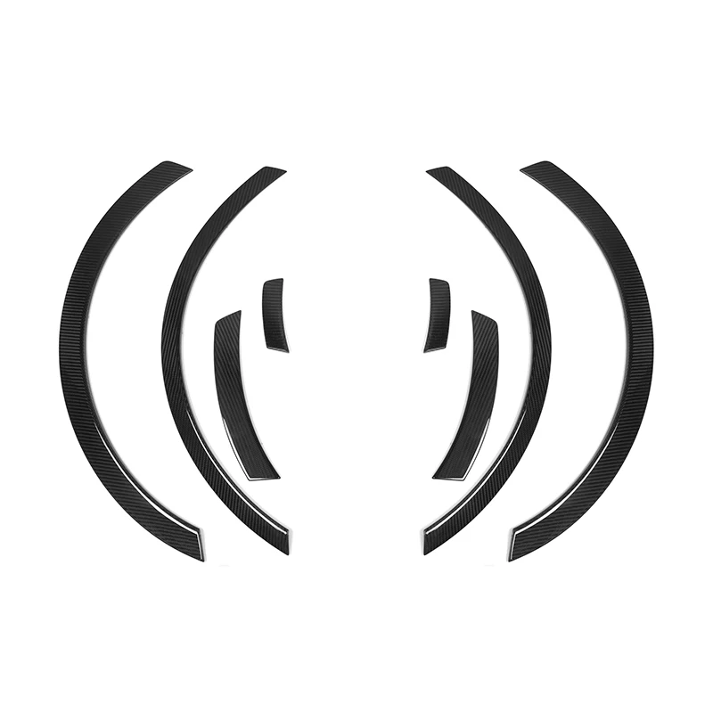 

8 PCS Exterior Wheel Arches Dry Carbon Fiber for 2 Series G42 Sline Coupe 2022+ MP Style Wheel Arches Car Accessories