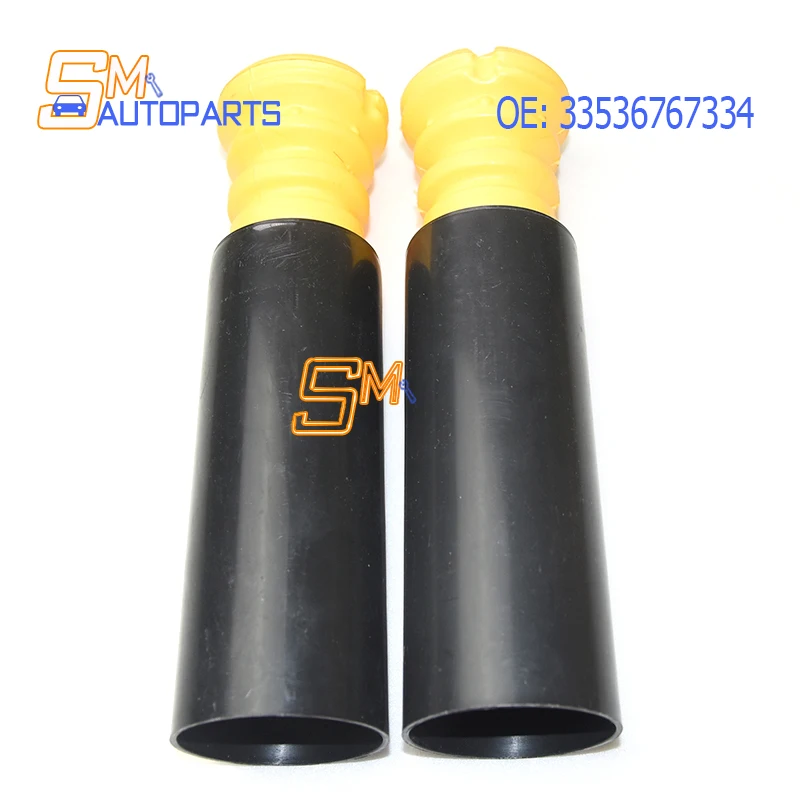 High Quality 2PCS 33536767334 33504034410 Rear Shock Absorber Dust Cover Kit for BMW E81 E82 E88 E90 E92