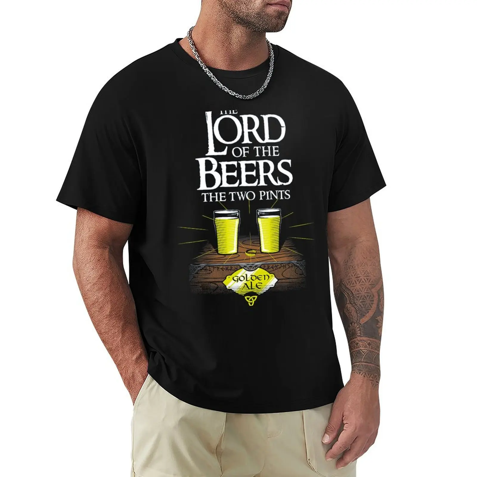 lord of the beer T-Shirt Quick Dry Outdoor Sports T-Shirt