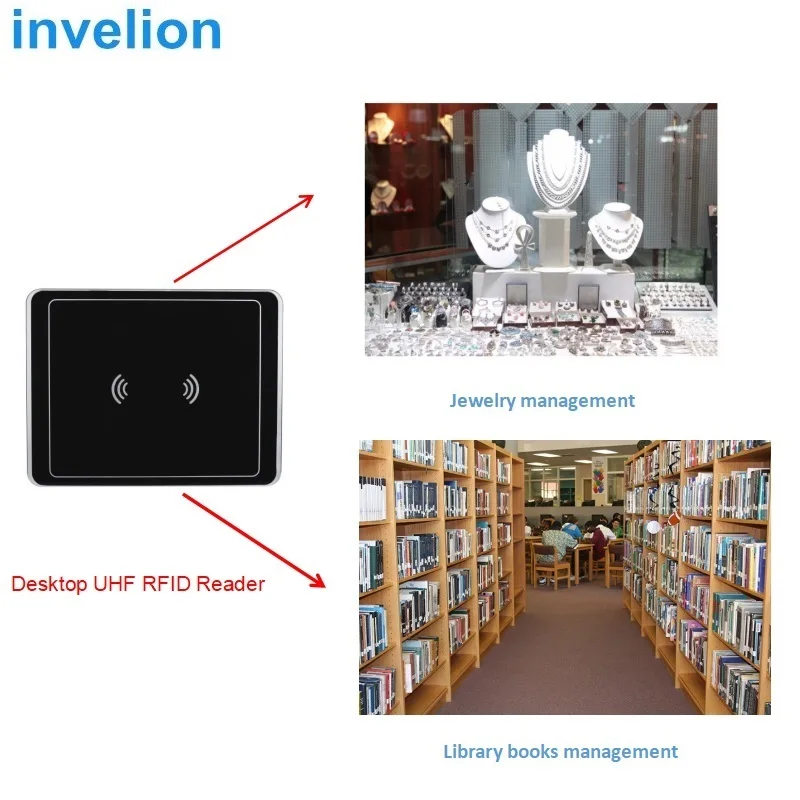 860-960MHZ chống trộm nhãn dán RFID an ninh các thẻ cho trang sức keo giấy cho viên ngọc Shop tồn kho theo dõi
