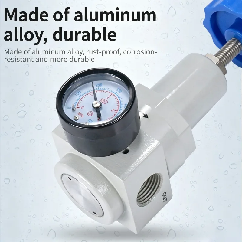 QTYH08/10/15/20/25/40/50 Air Compressor Air Pump Pneumatic High Pressure Reducing Valve Pressure Regulating Valve