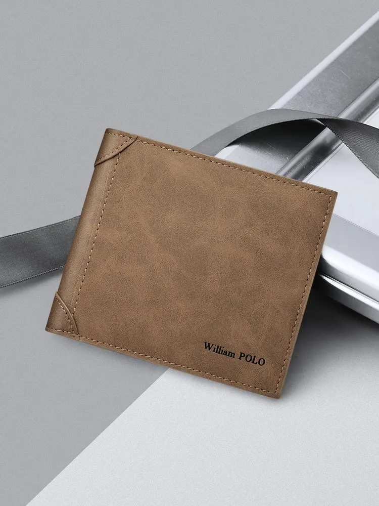 paul-king-men's-wallet-2026-new-simple-luxury-short-silver-card-holder-birthday-gift-for-students-business-ol-style-polyester