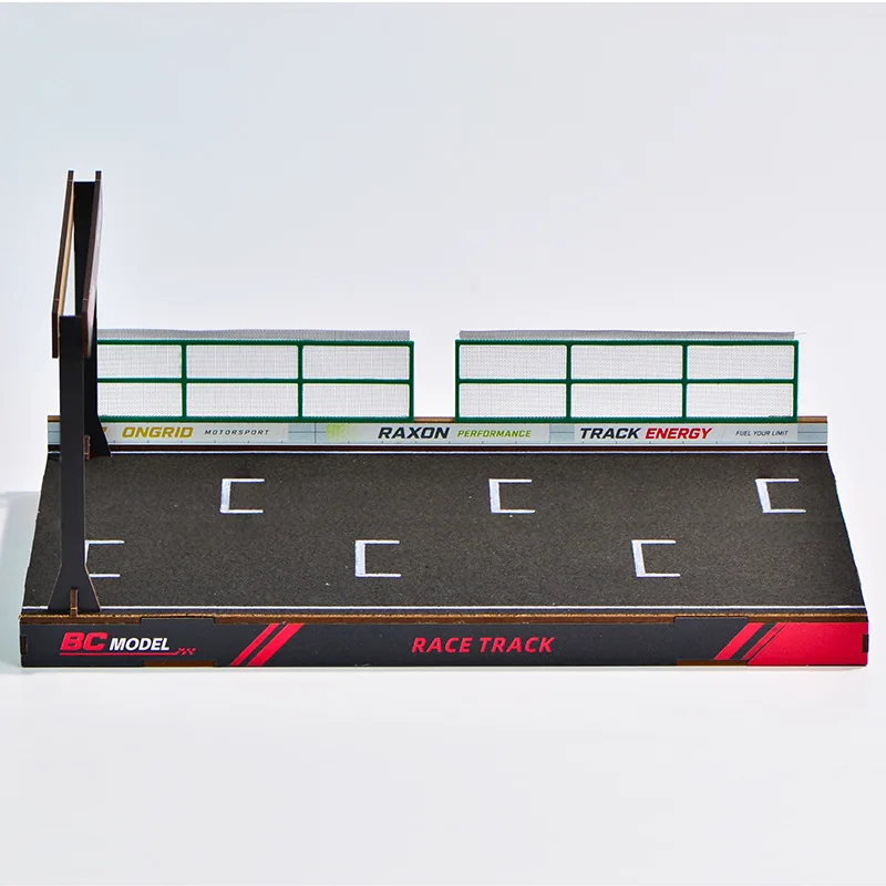 Bc Model 1 64 Scale Diecast Car Diorama Diy Race Track Starting Grid Display Scene For Vehicle Collection - view 3