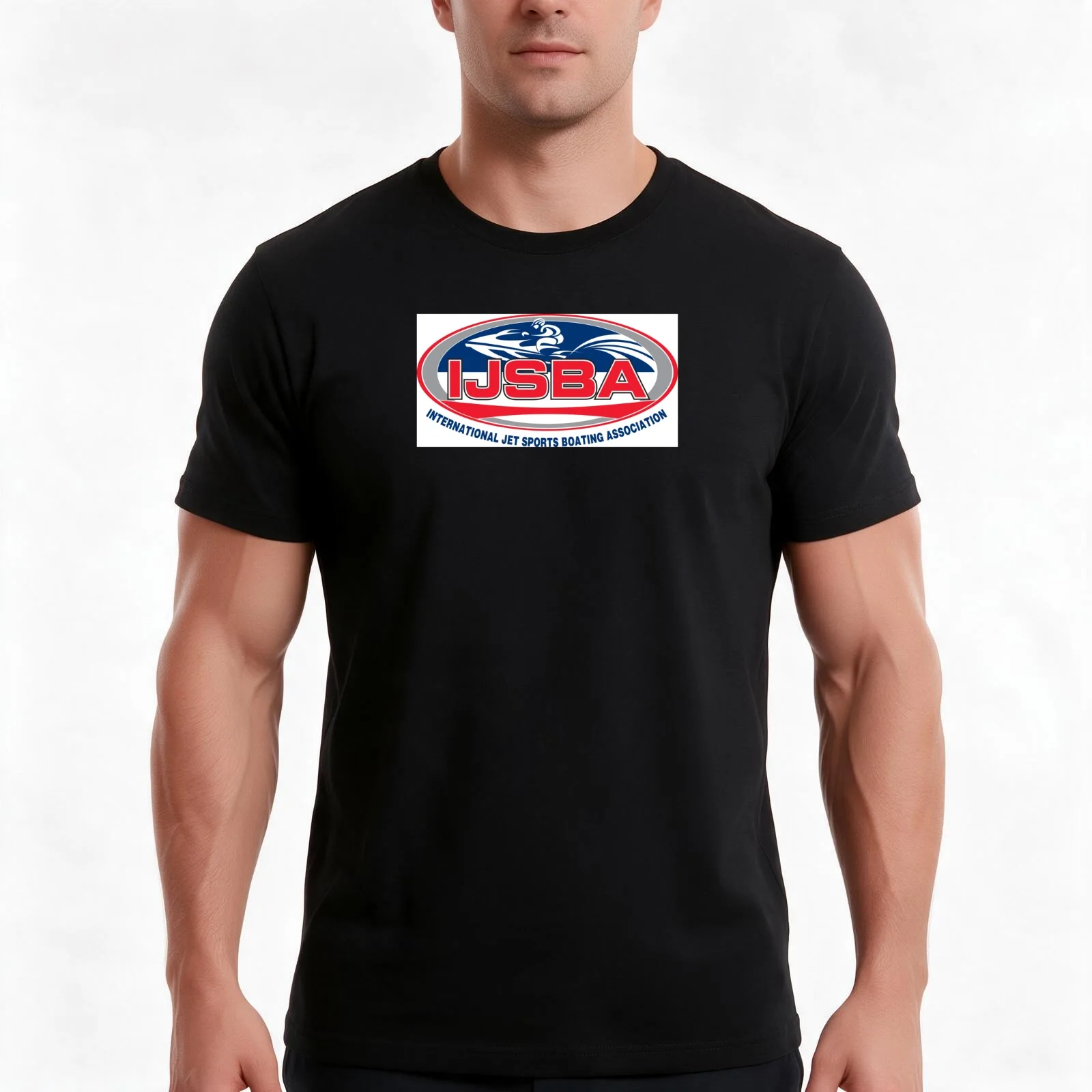 IJSBA jetski jet ski runabout watercraft T-Shirt, Summer Casual Cotton Tee, Oversized Streetwear Tops, Vintage Graphic Print