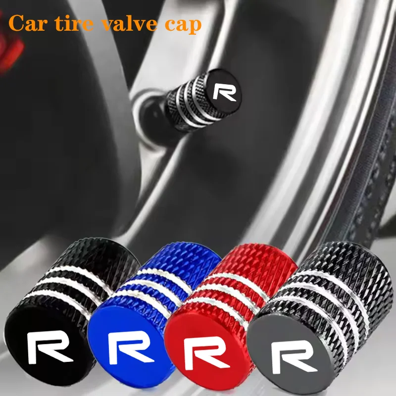 General protective cover for valve cap of automobile tire For Volvo R XC40 XC60 R-Design EX30 S60 V60 B5 S90 V90 RD Accessorie