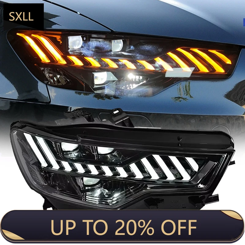 

SXLL For C7 Light Emitting Diode Headlights 2012-2018 Dynamic Signal C7.5 Light Emitting Diode Headlights DRL Auto Parts Auto St