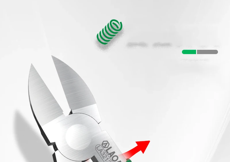 LAOA Leistungsstarke Elektrikerzange, Diagonalzange, Elektronikzange, Scharfe Schneidzange, Edelstahl-Nasenzange – Detail 14