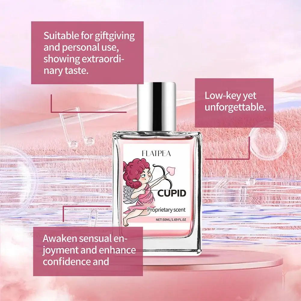 50ml Cupido Charm Toilet voor mannen (floodgeïnfuseerd) Cupido Hypnose Keulen Geuren voor mannen Cupido Parfum