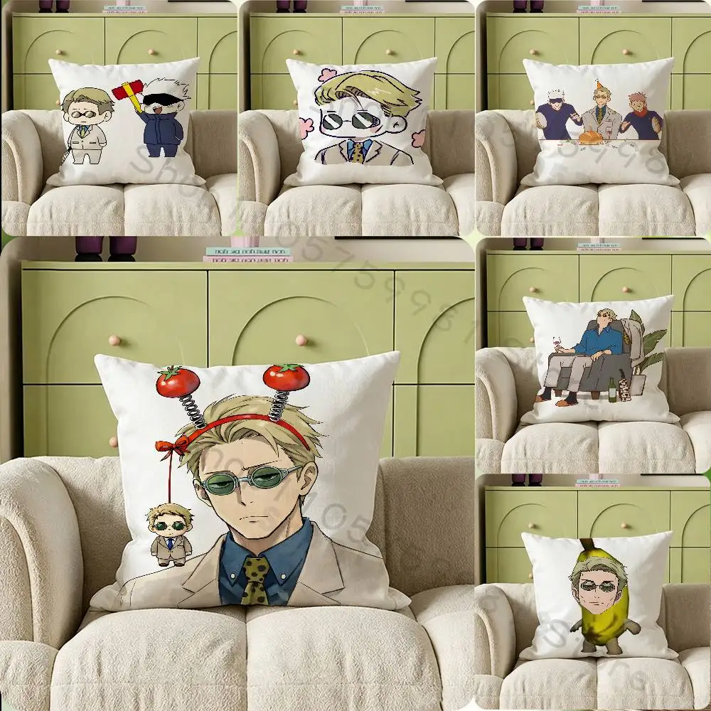So Cute K-Kento N-Nanami Print Throw Pillow Cover Square Cushion Case for Living Room Bedroom Decor
