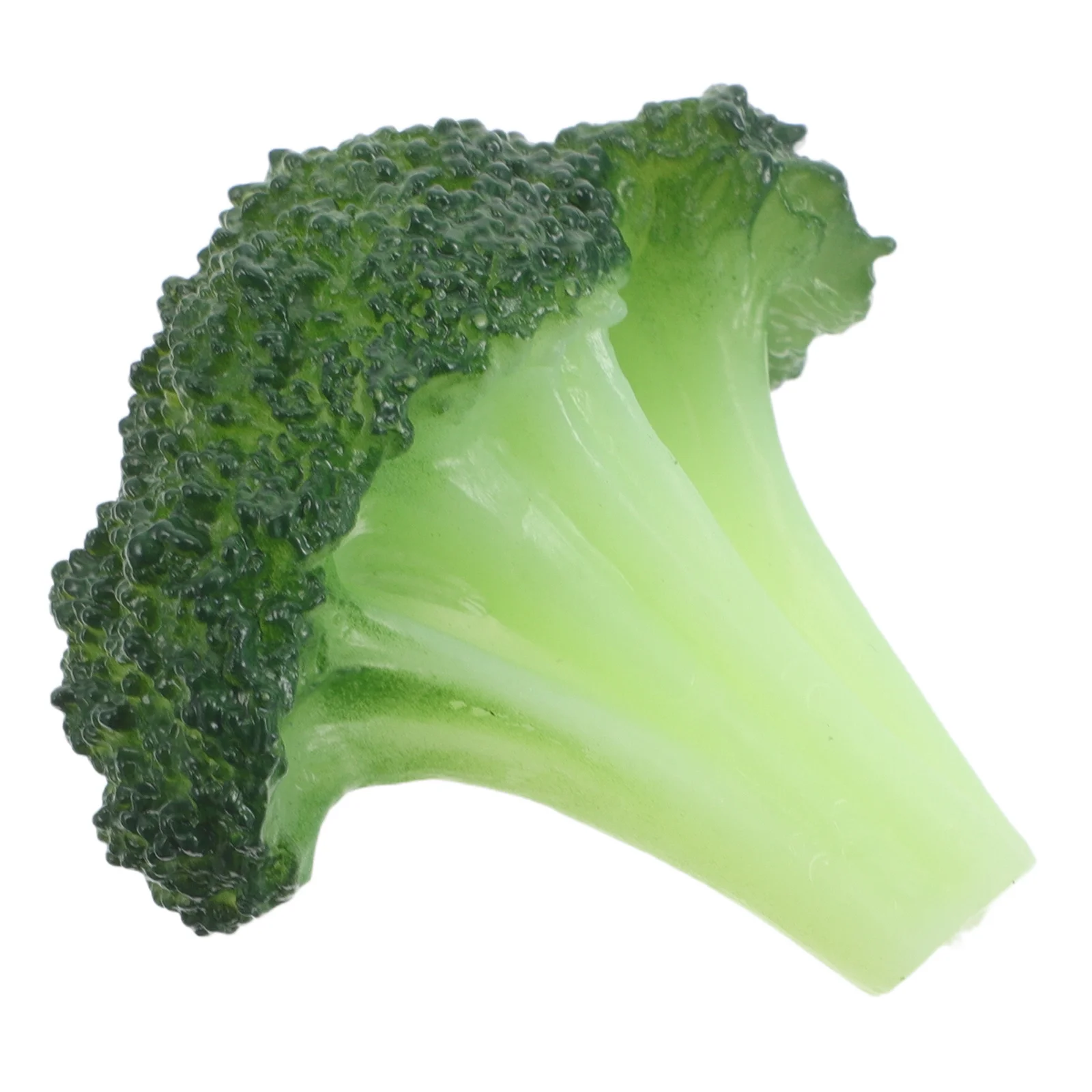 Outil de taches de rousseur de brocoli, conception réaliste de faux légumes pour le maquillage de taches de rousseur naturelles, tampon de visage de légumes verts réutilisable