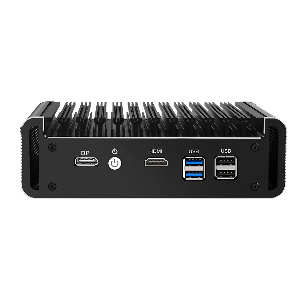 Factory direct price 2.5G Lan soft ruoter Pen-tium N6005 N5015 6* I226 Industry Desktop Linux Firewall Mini PC dual 4K computer