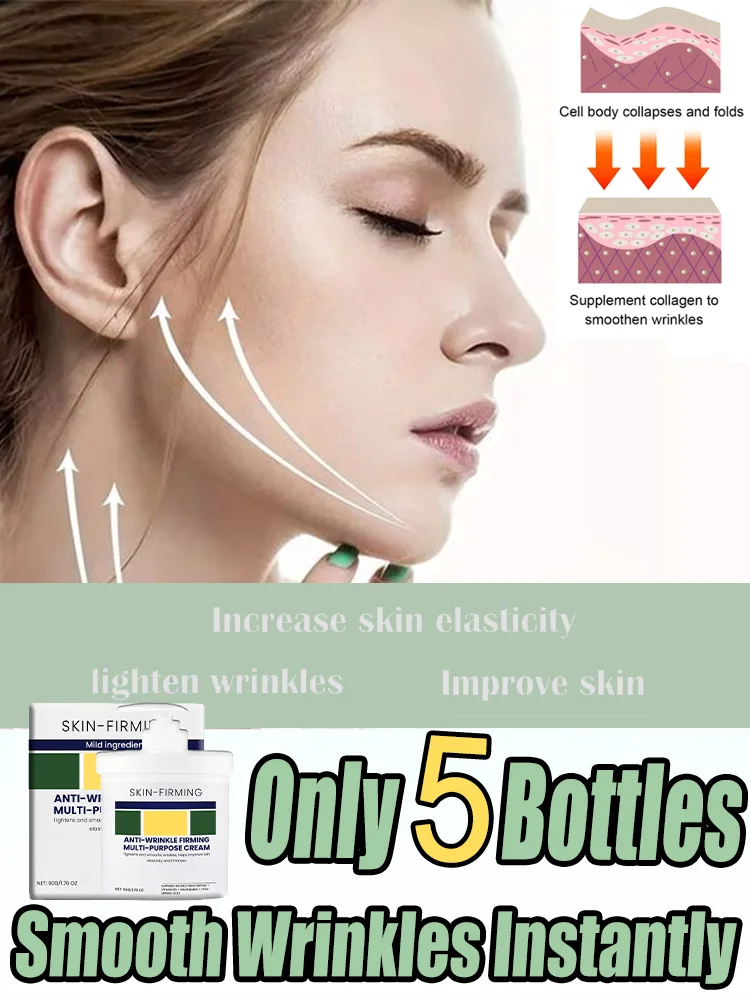 

Anti-aging Cream with Neck Line Reduction, Wrinkle Elimination, and Fine Line Fading - Moisturize and Firm Neck Skin
