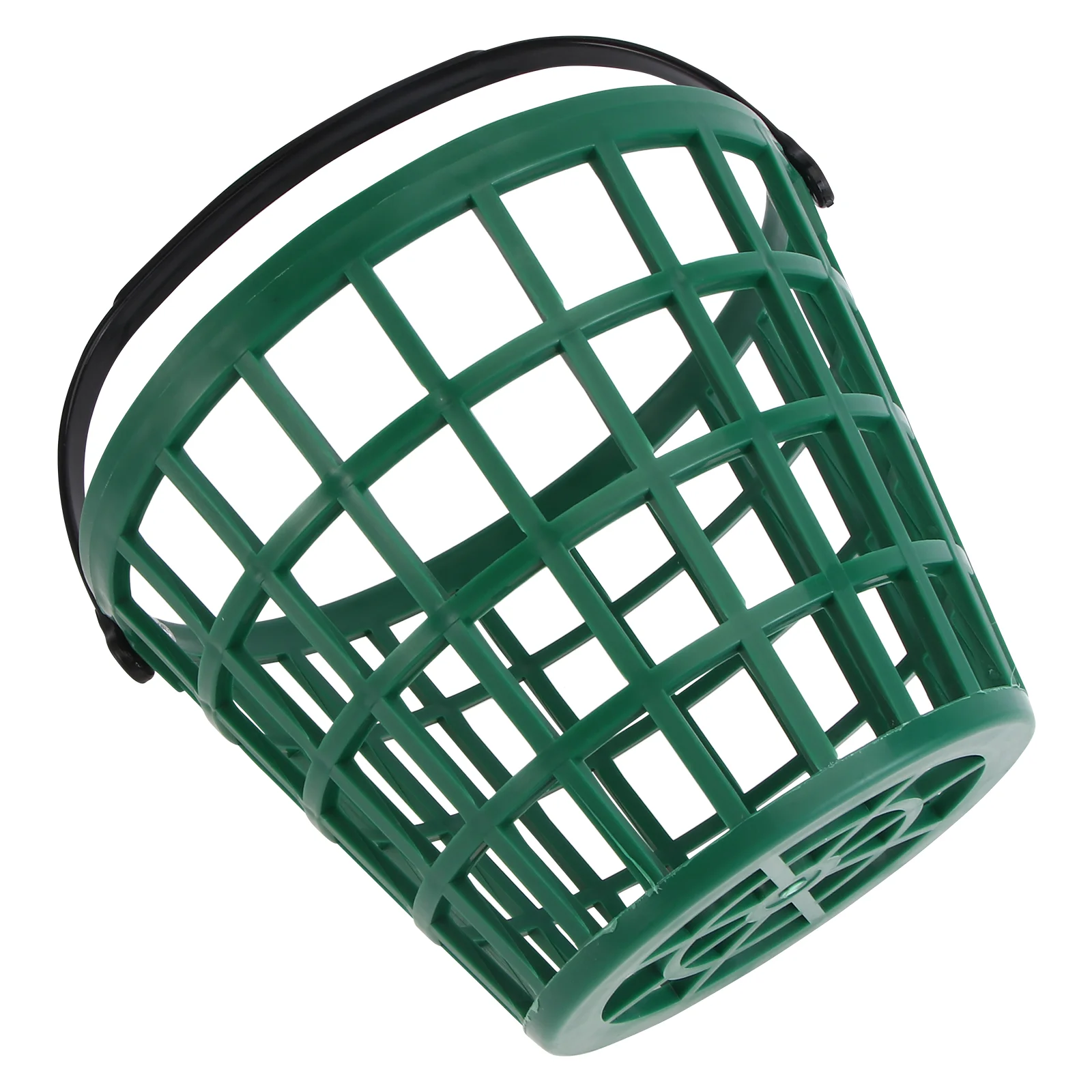 

Driving Range Baskets Pick up Basketball Hoop Indoor Buckets Neon Lights Man Wire Practice Container