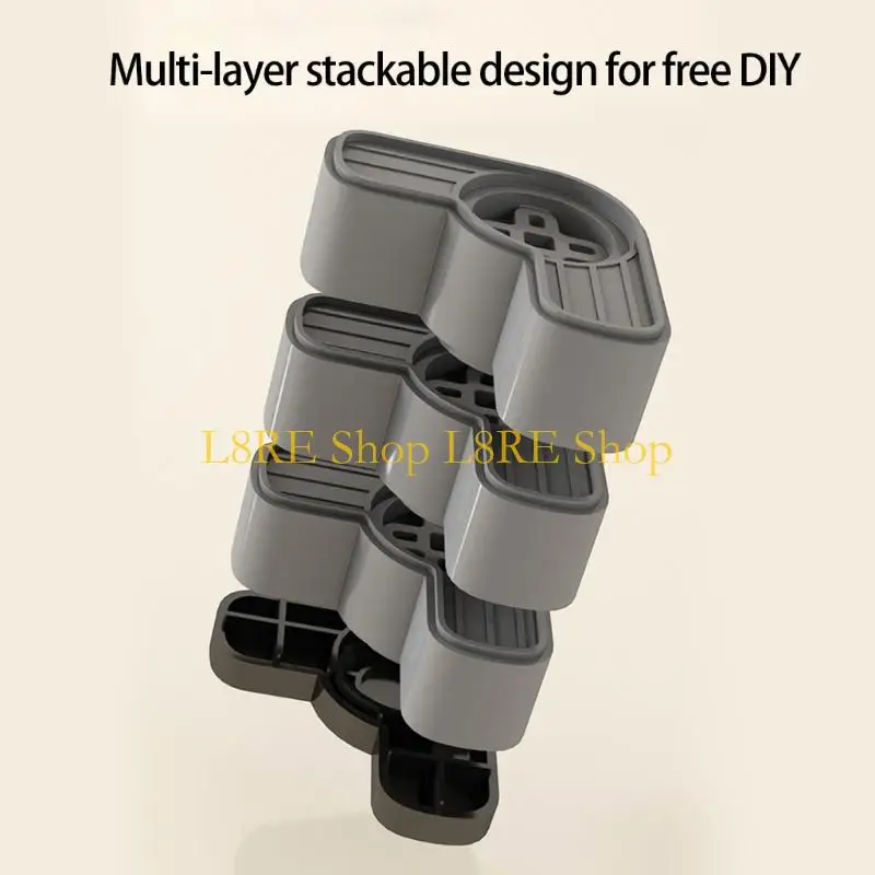 L8RE 4Pieces Appliance Stabilizer Pads for Enhancing Stability and Noise Control
