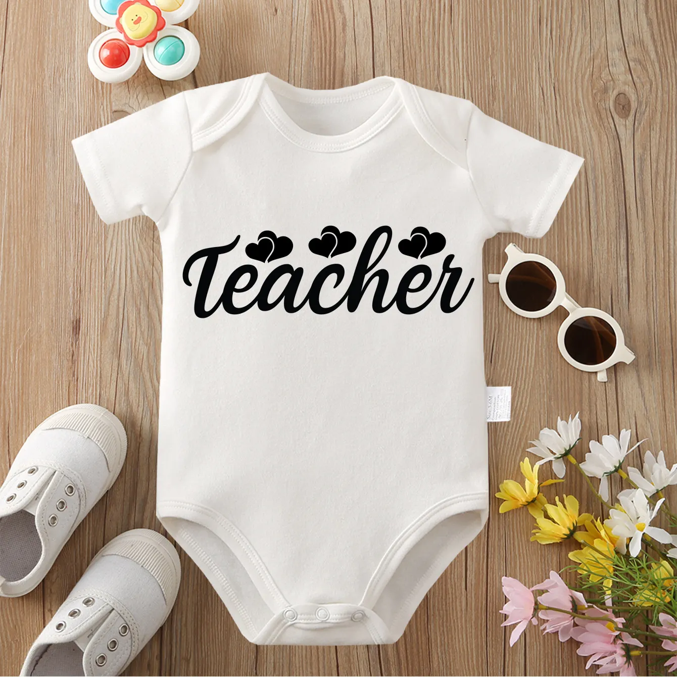 

Изысканный новый милый хлопчатобумажный комбинезон с принтом из чистого хлопка, удобный комбинезон для новорожденных от 0 до 12 месяцев