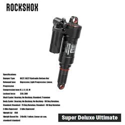 ROCKSHOX Super Deluxe Ultimate rearshock RC2T Damper DebonAir+ air spring maximizes fine-tuning potential