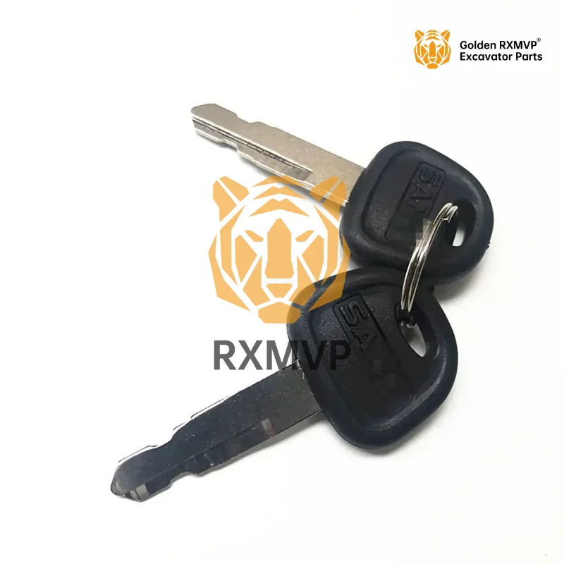 Excavator Original Key Ignition Key Excavator Accessories For Sany Sy 65 75-9 135-8 V