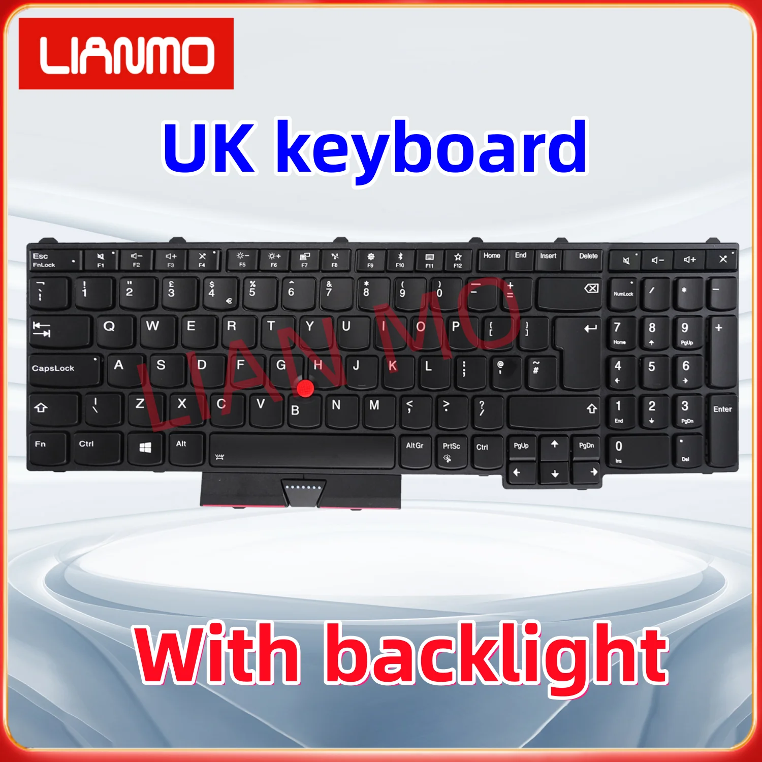 US/UK/BE/DE/FR/BR/SE/CH/HU/SP/EE/IT/CAFR/NORD/CZSK/Keyboard for Lenovo ThinkPad P51 P71 Backlit Keyboard