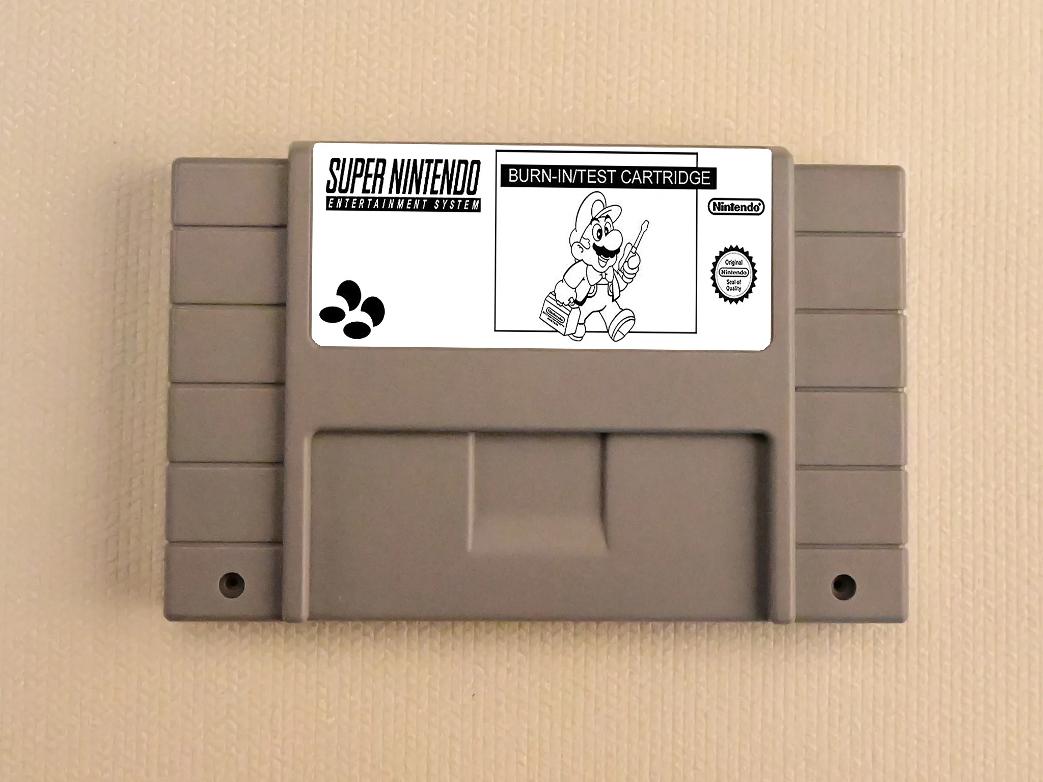 Cartucho de prueba de combustión SNES (Rev. D)