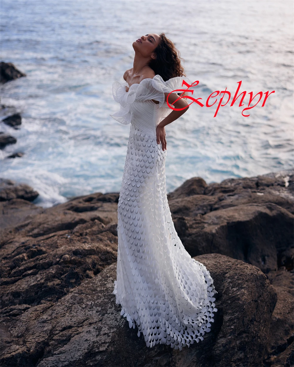 Suknia Ślubna z Białej Organzy na Zamówienie, Wysoka Jakość, Wyjątkowa Bez Ramiączek, Bez Rękawów, Vestido De Novia, Tren Kapliczny, Suknie Ślubne