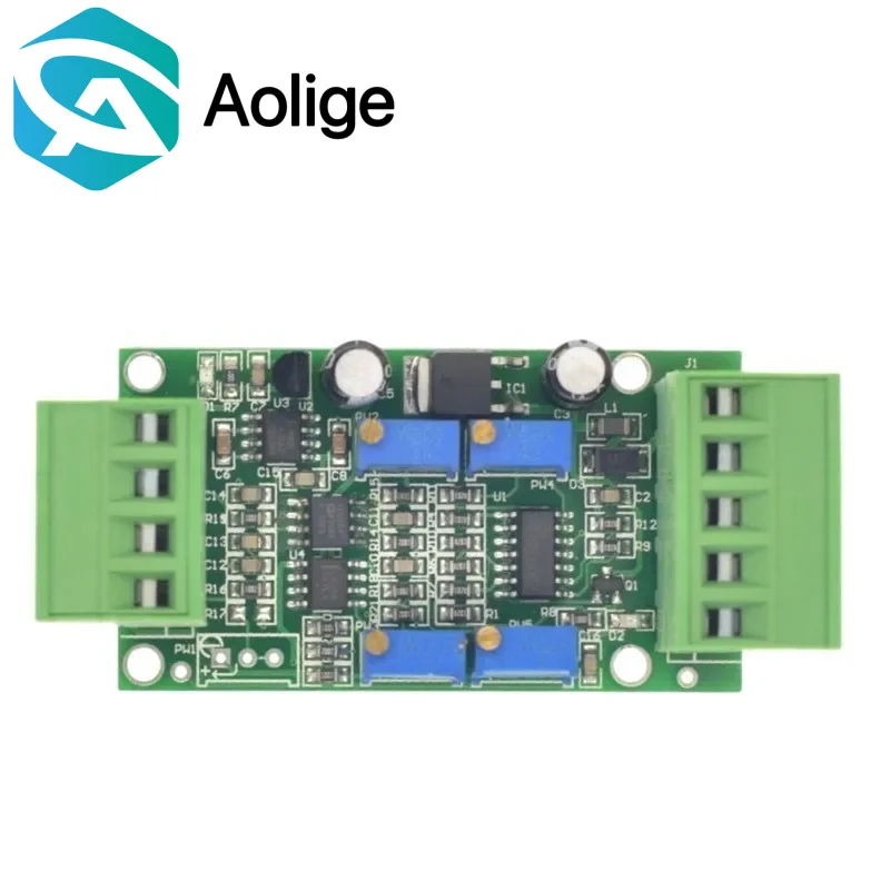 Weighing sensor transmitter amplifier module 4-20MA 0-5V current voltage load cell amplifier Signal Amplifier Broad Transducer