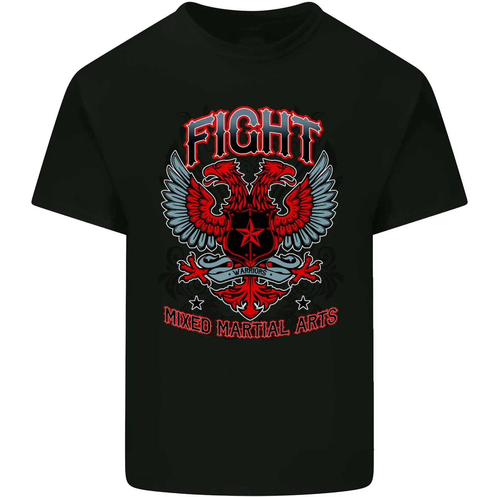 

Fight Martial Arts MMA Fighters T-Shirt 100% Cotton O-Neck Short Sleeve Summer Casual Mens T-shirt Streetwear