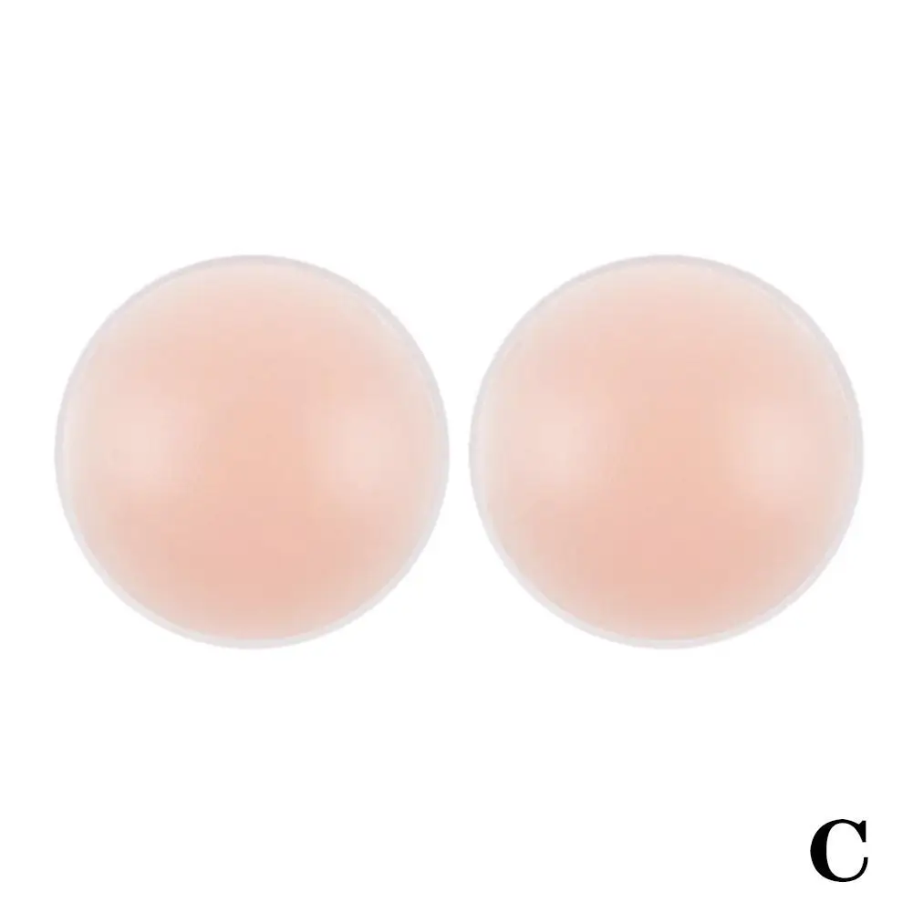 Reusable Invisible Self Adhesive Silicone Nipple Covers Breast Petals Chest Bra Pasties Pad Mat Stickers Accessories For Wo G4Q8