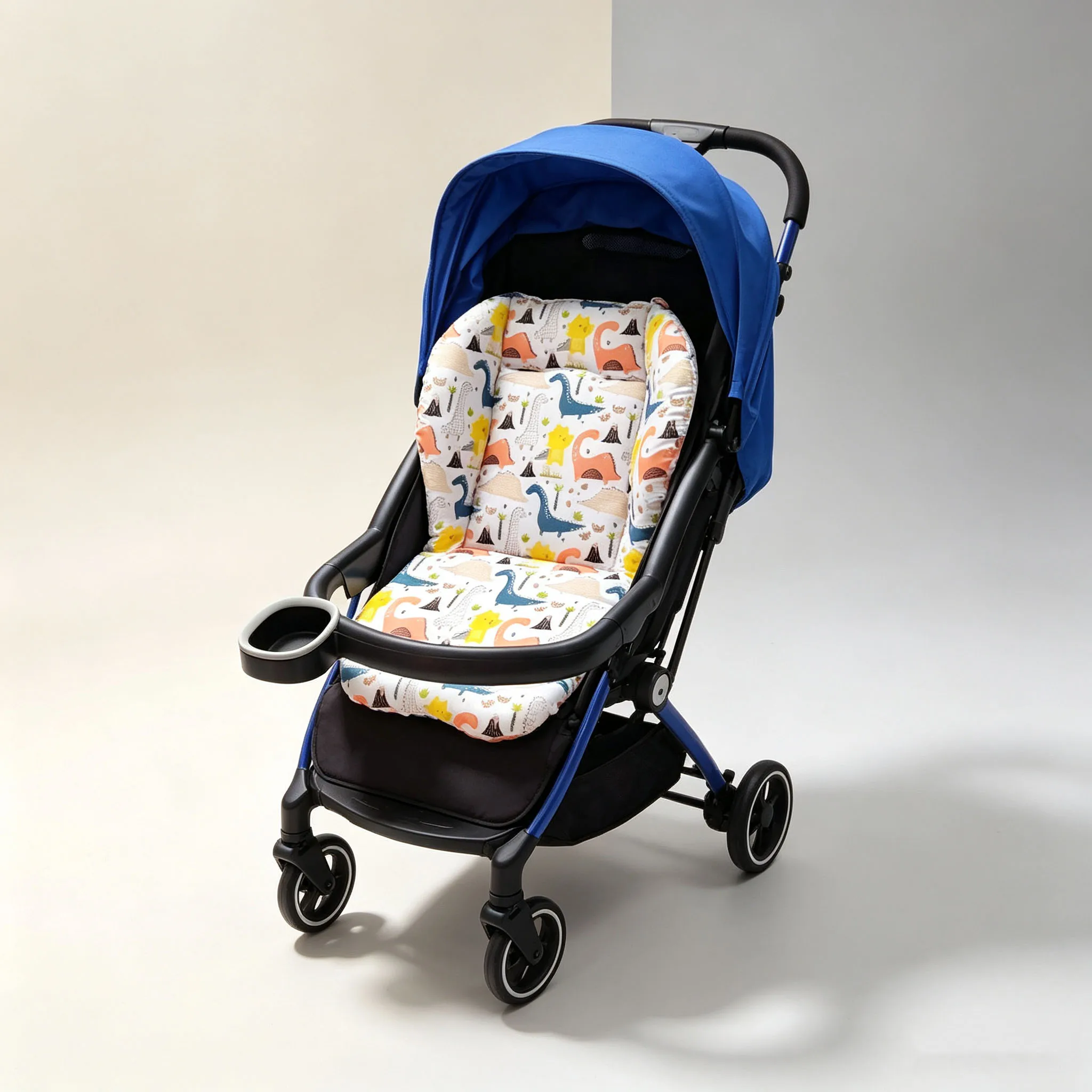 Baby Kids Highchair Cushion Pad Mat Booster Seats Cushion Pad Mat Feeding Chair Cushi on Pad Stroller Cushion Mat Cotton Fabric