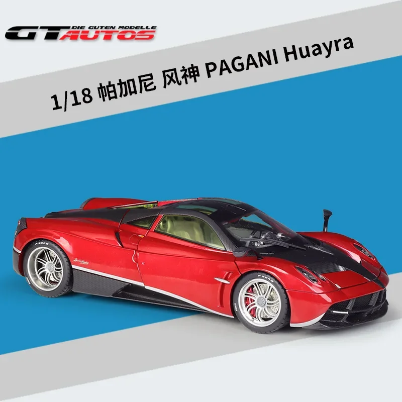 

WELLY 1:18 PAGANI Huayra Supercar High Simulation Diecast Car Metal Alloy Model Car Children's toys collection gifts B528