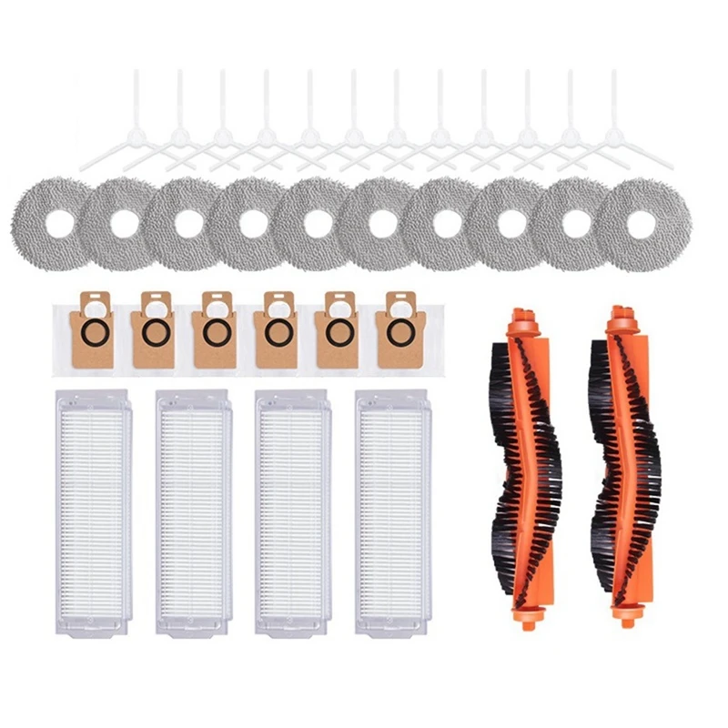 

Suitable For Mijia All-Round Sweeping And Mopping Robot M30 PRO Replacement Parts Rolling Brush Filter Rag Dust Bag