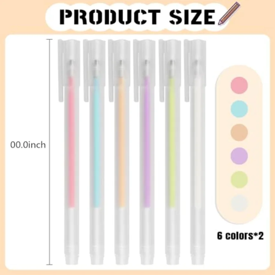 الغراء القلم 12 قطعة أقلام الغراء التجفيف السريع اللون بقعة الغراء القلم سهلة التحكم الدقيق غرامة تلميح الغراء أقلام لصياغة الحرف الجميلة