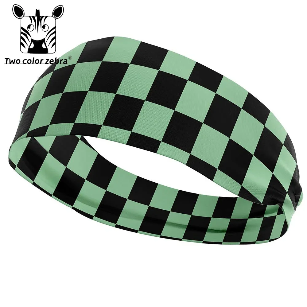 Dämonen töter um Kamado Tanjirou Cosplay Kostüm Sport Stirnband überprüft elastischen Stirnband Haarband Kleidung Zubehör