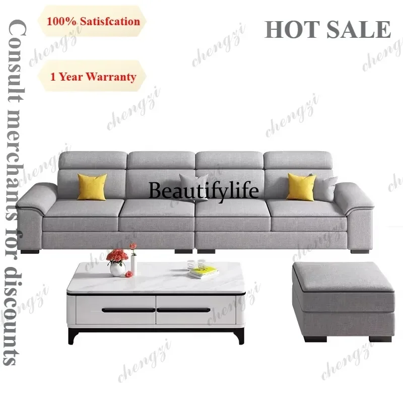 B182 Wood Beige Living Room Sofas Minimalist Large Wooden Designer Daybed Sofas Modern Nordic Italian Divano Soggiorno Home Furn