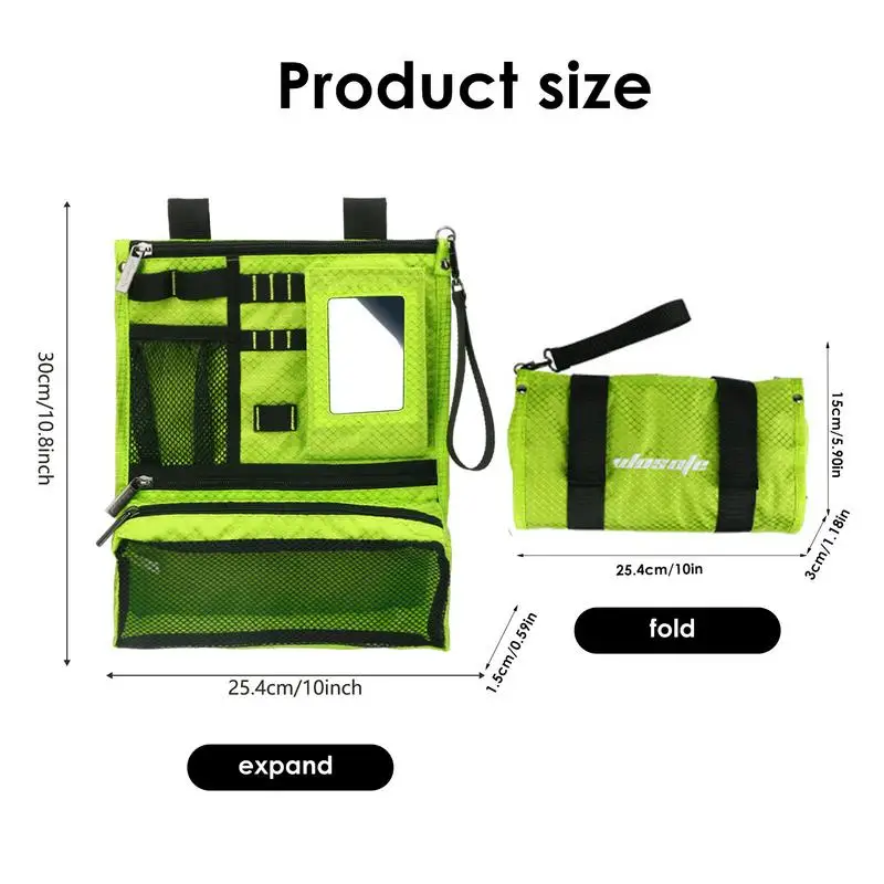 Golf Accessory Bag Pouch Zippered Valuables Bag Zippered Valuables Holder Foldable And Multifunctional Golf Pocket For Key