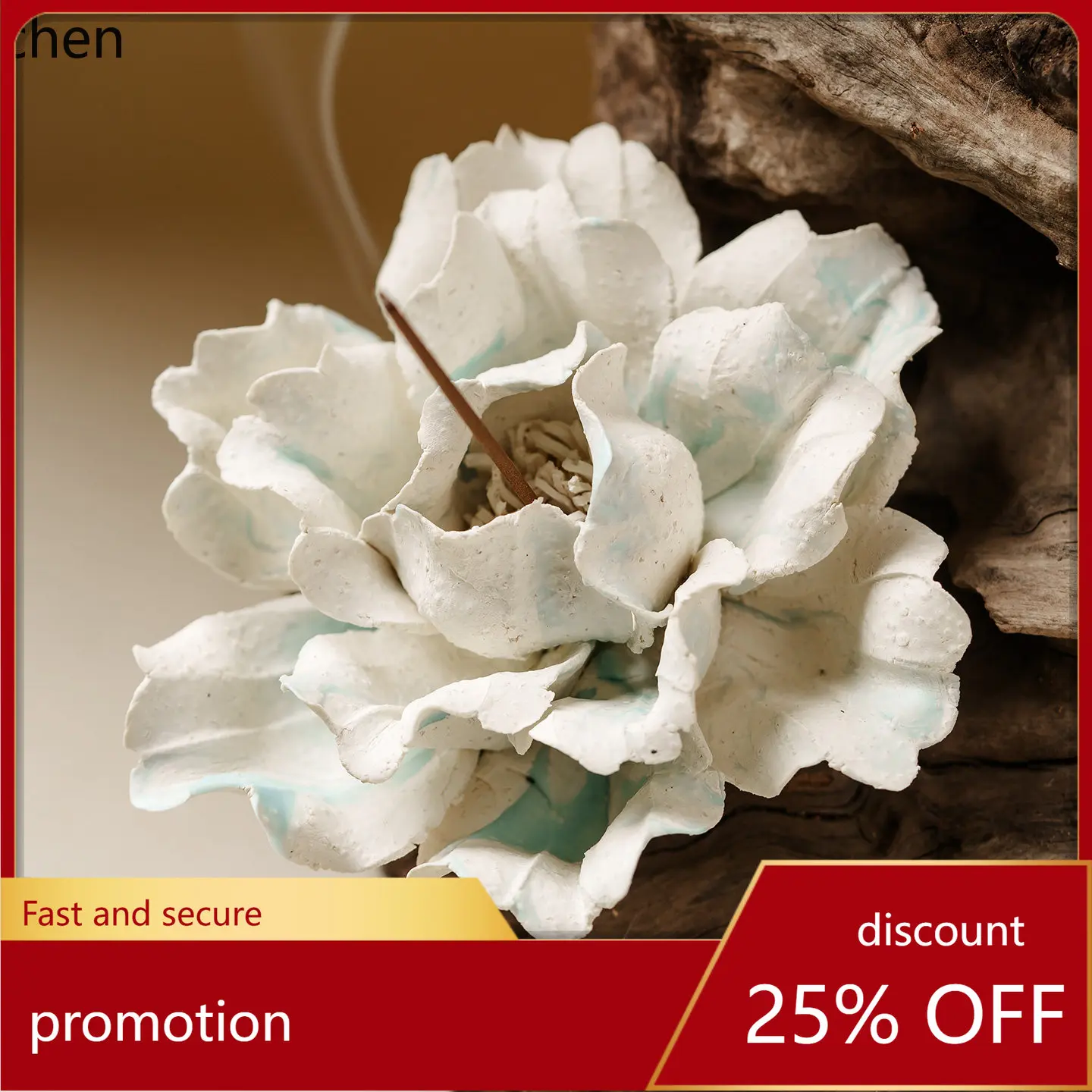 Zml ceramic aromatherapy burner diffuser wabi-sabi style ornament - exquisite