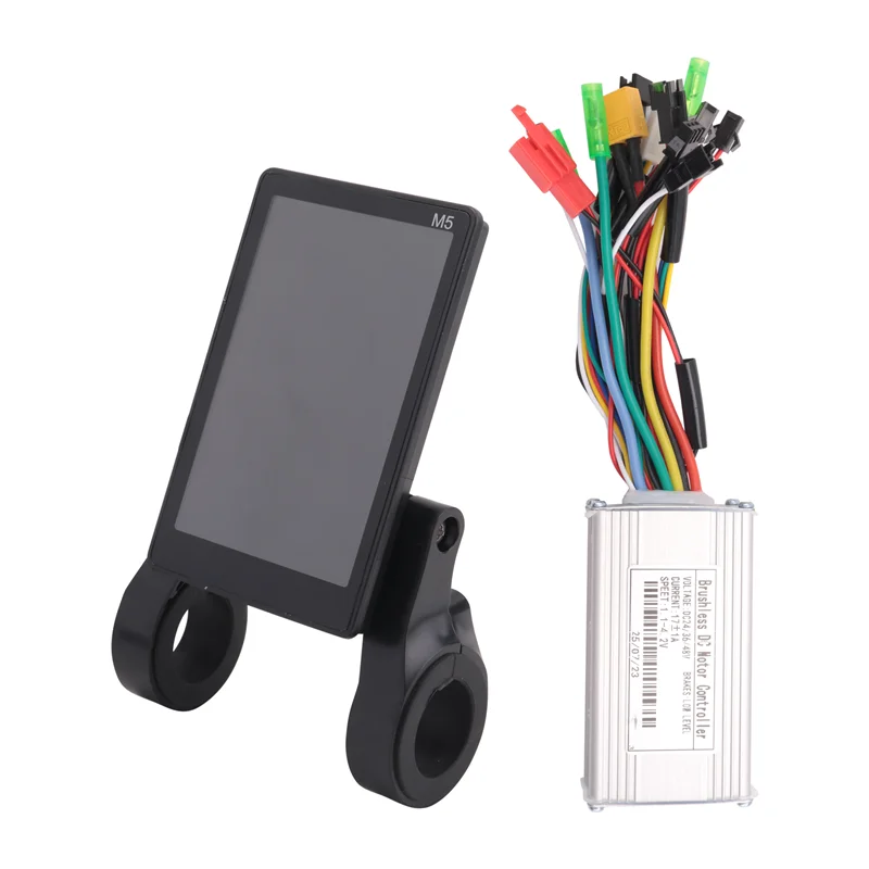 ONGE سكوتر كهربائي 36 فولت 48 فولت 17A 3 نموذج تحكم M5 لون شاشة الكريستال السائل ل 250 واط 350 واط Ebike